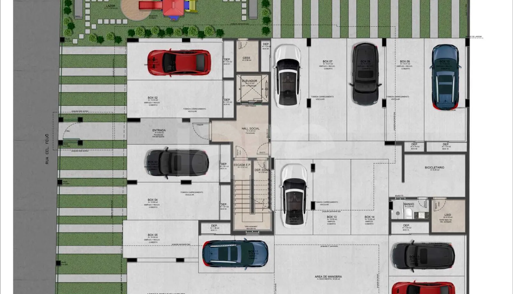 Planta — Pavimento térreo