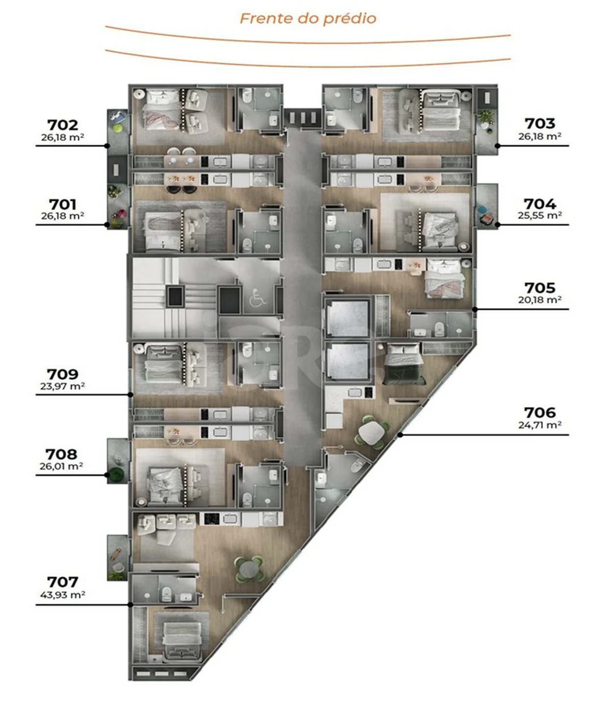 Planta — Pavimento 07