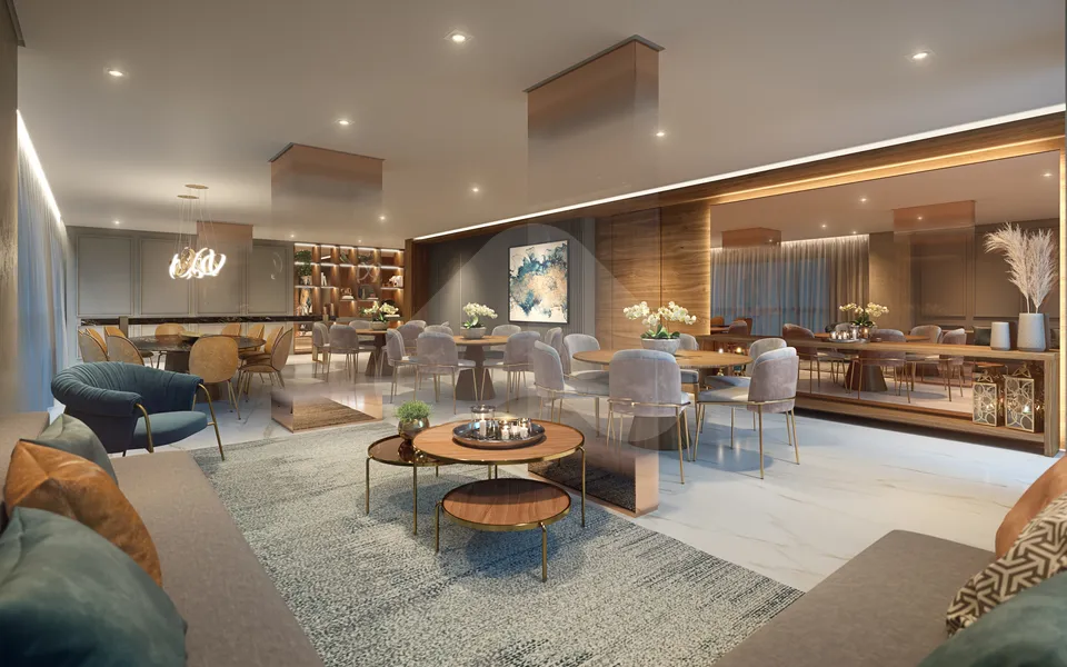 Living Villaggio Tatuapé Pienza - Apartamento com 100,65 m², em Tatuapé — foto 5
