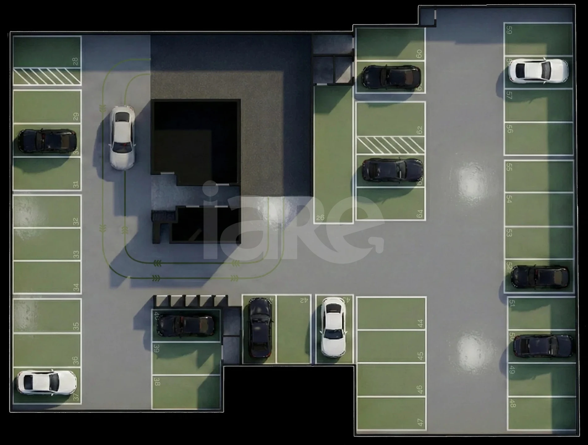 Planta — Pavimento garagem