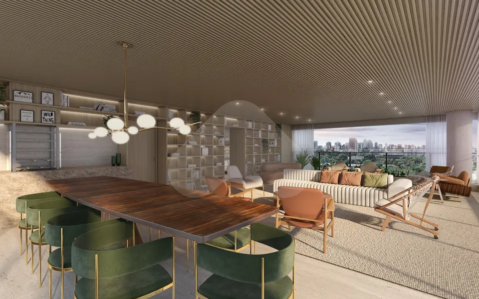 Mirage Ibirapuera - Apartamento com 238,7 m², em Moema — foto 3