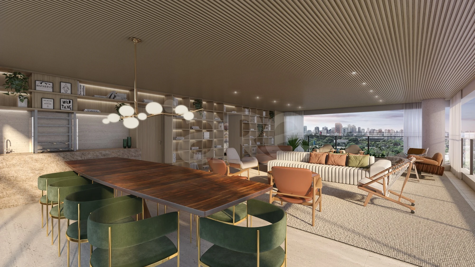 Mirage Ibirapuera - Apartamento com 238,7 m², em Moema — foto 3