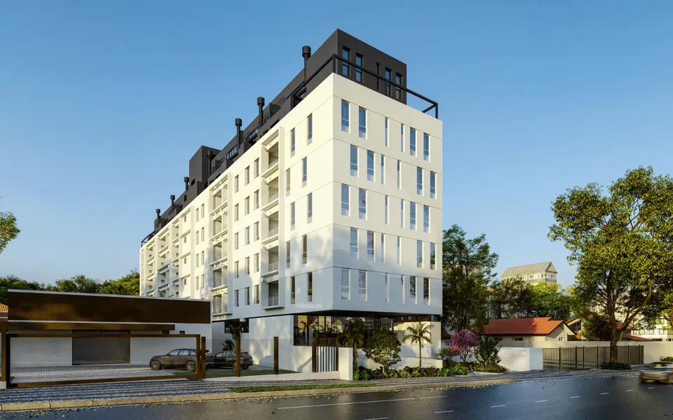 Cosmo Hype Living - Garden com 26,23 m², em Alto da Rua XV — foto 2