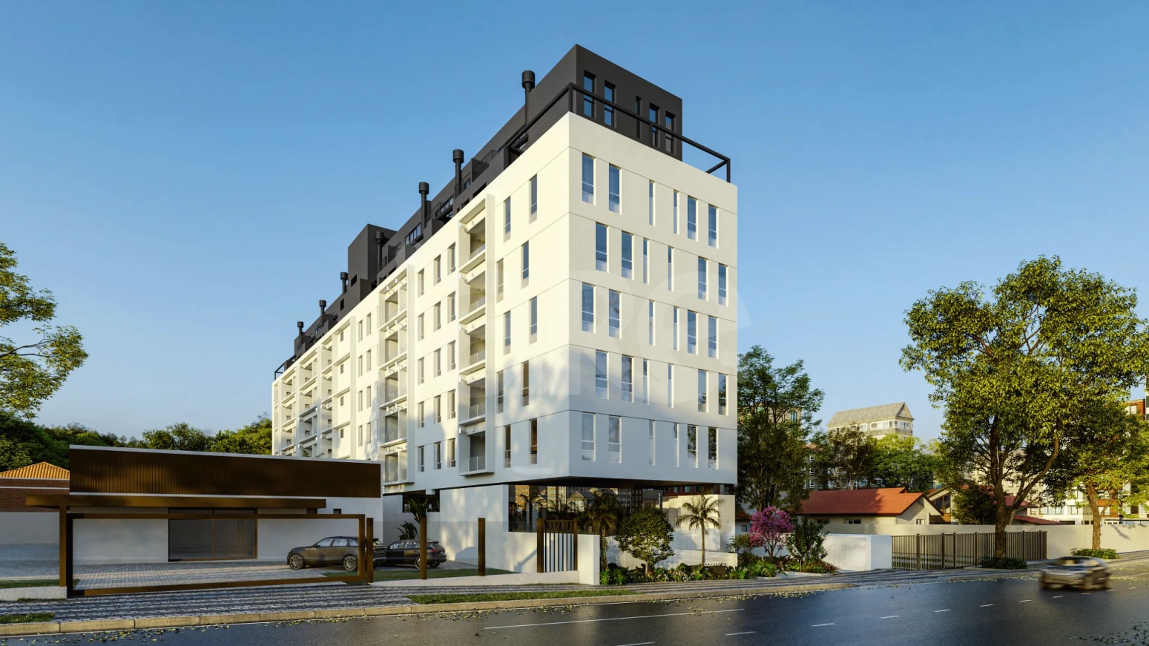 Cosmo Hype Living - Garden com 26,23 m², em Alto da Rua XV — foto 2