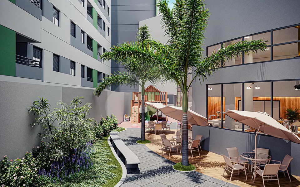 Graal Parque Home Resort - Apartamento com 38,25 m², em Itaquera — foto 9