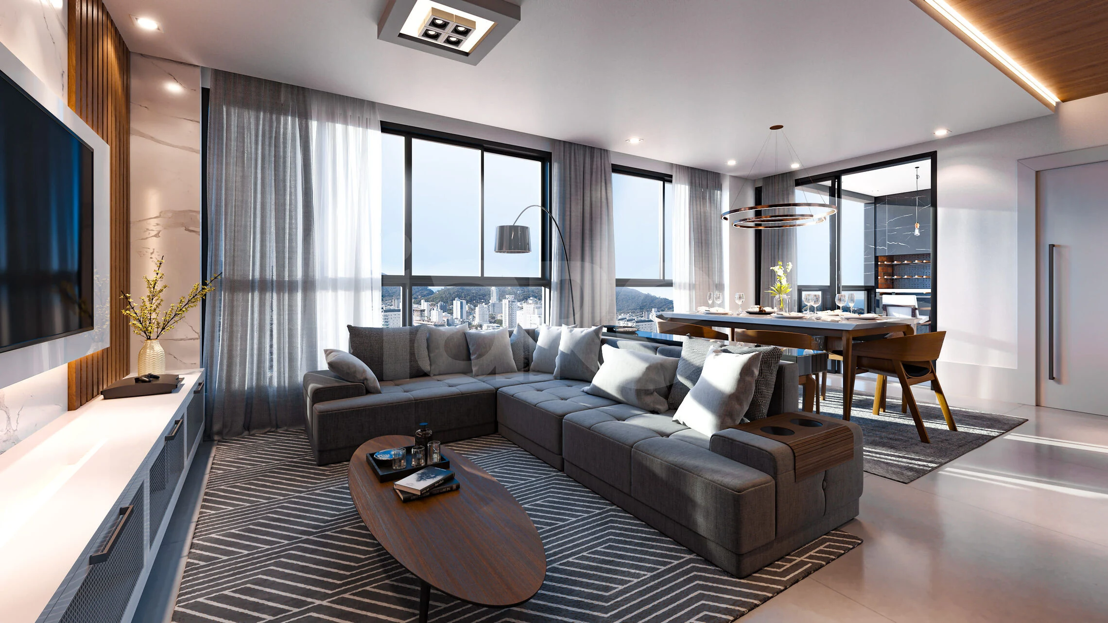 Piazza Zilli Residencial - Cobertura com 261,53 m², em Centro — foto 4