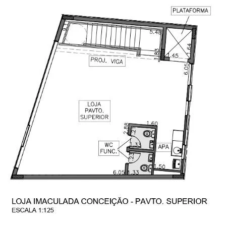 Planta — Planta 04 - 311 45m² - pavimento superior