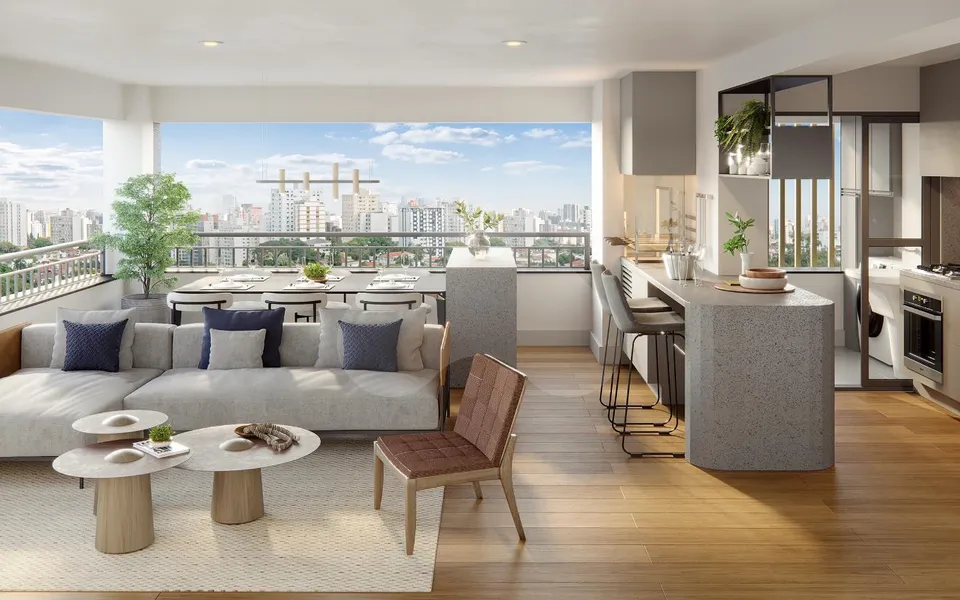 Praça Kant - Apartamento com 81 m², em Jardim Vila Mariana — foto 2