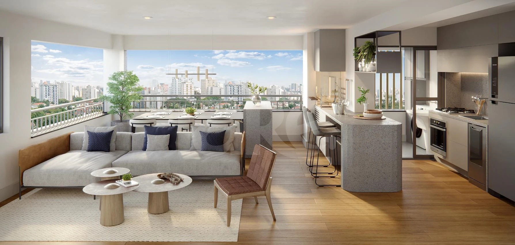 Praça Kant - Apartamento com 81 m², em Jardim Vila Mariana — foto 2