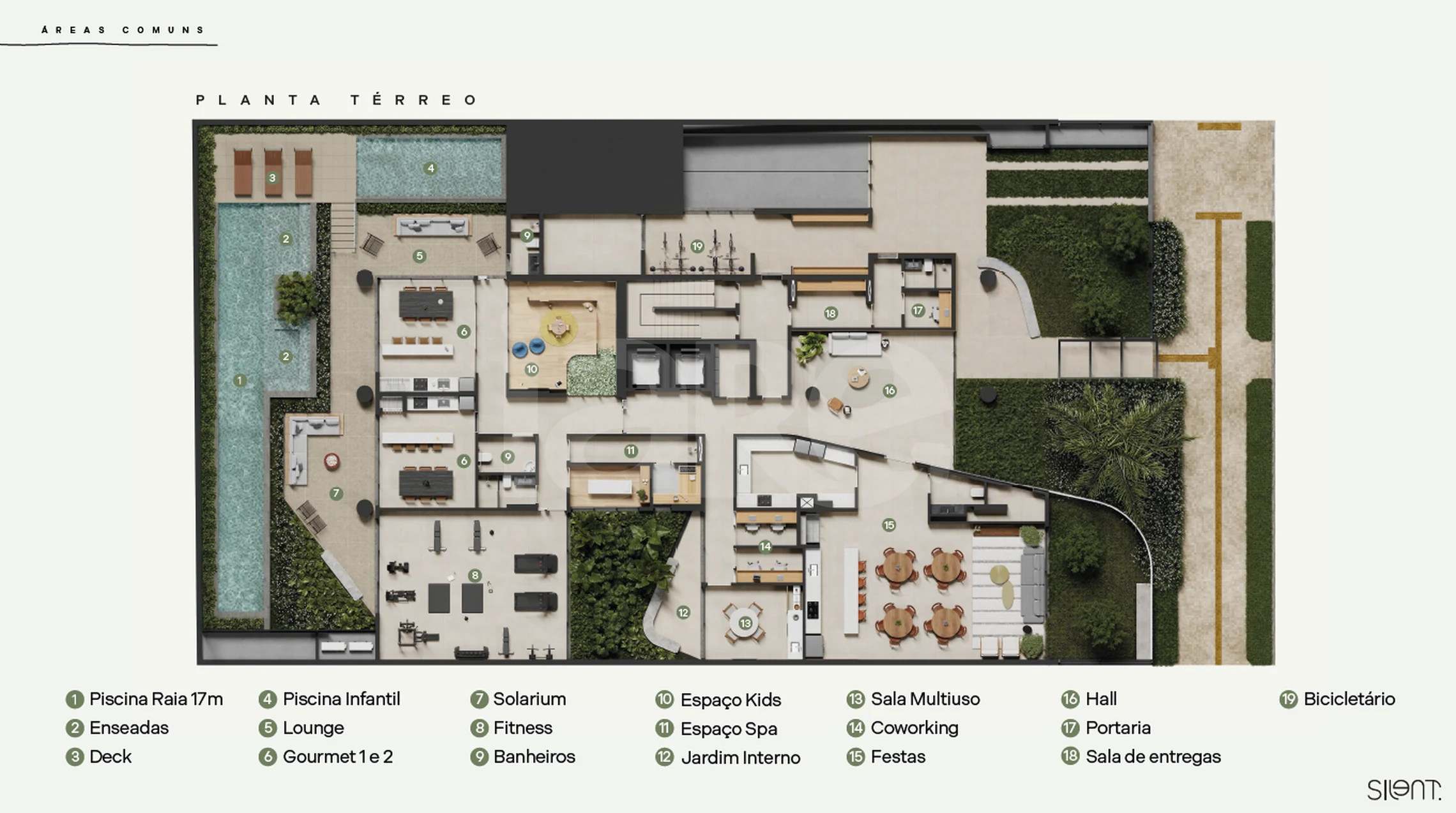 Planta — Pavimento térreo