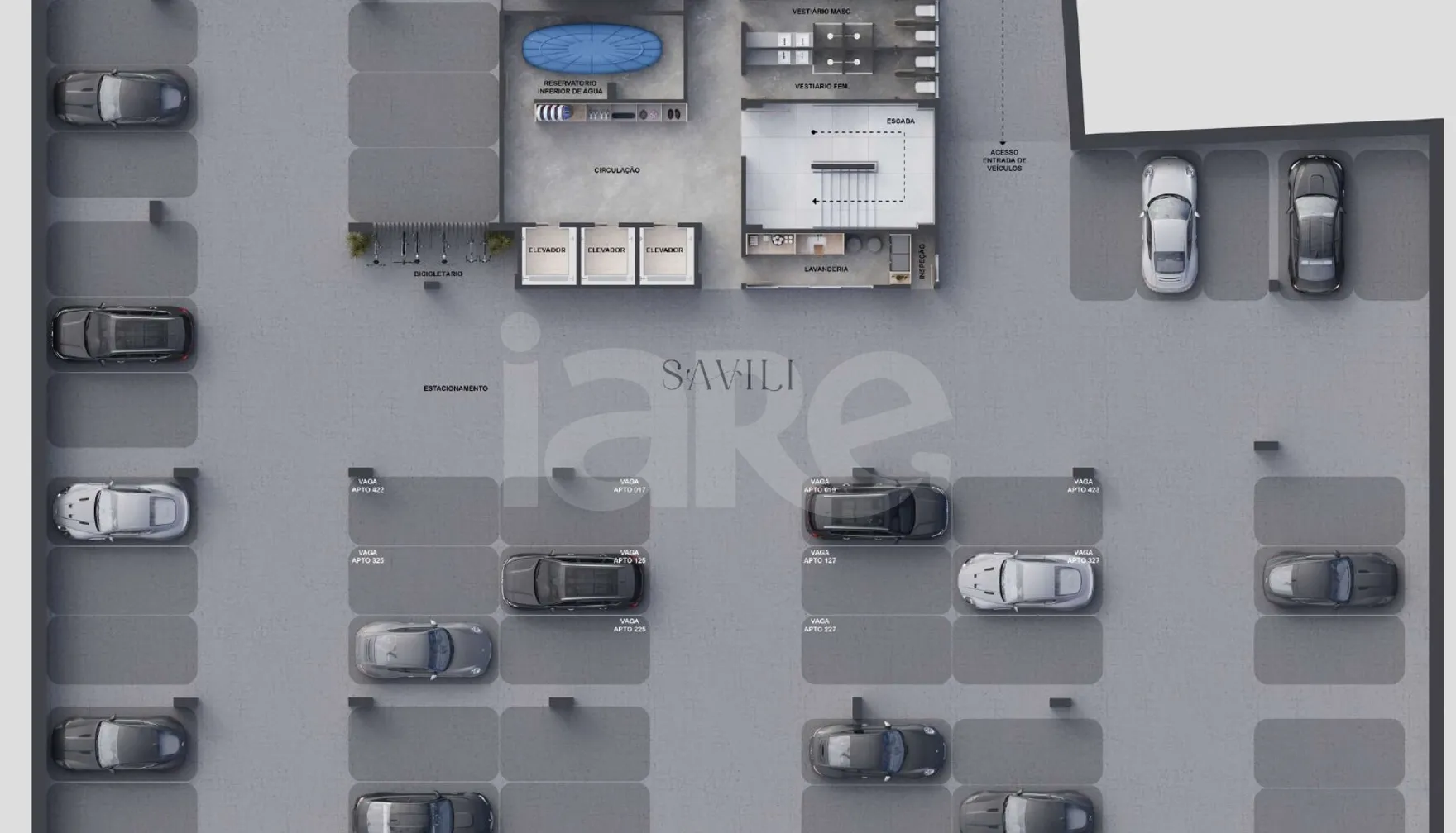 Planta — Pavimento subsolo