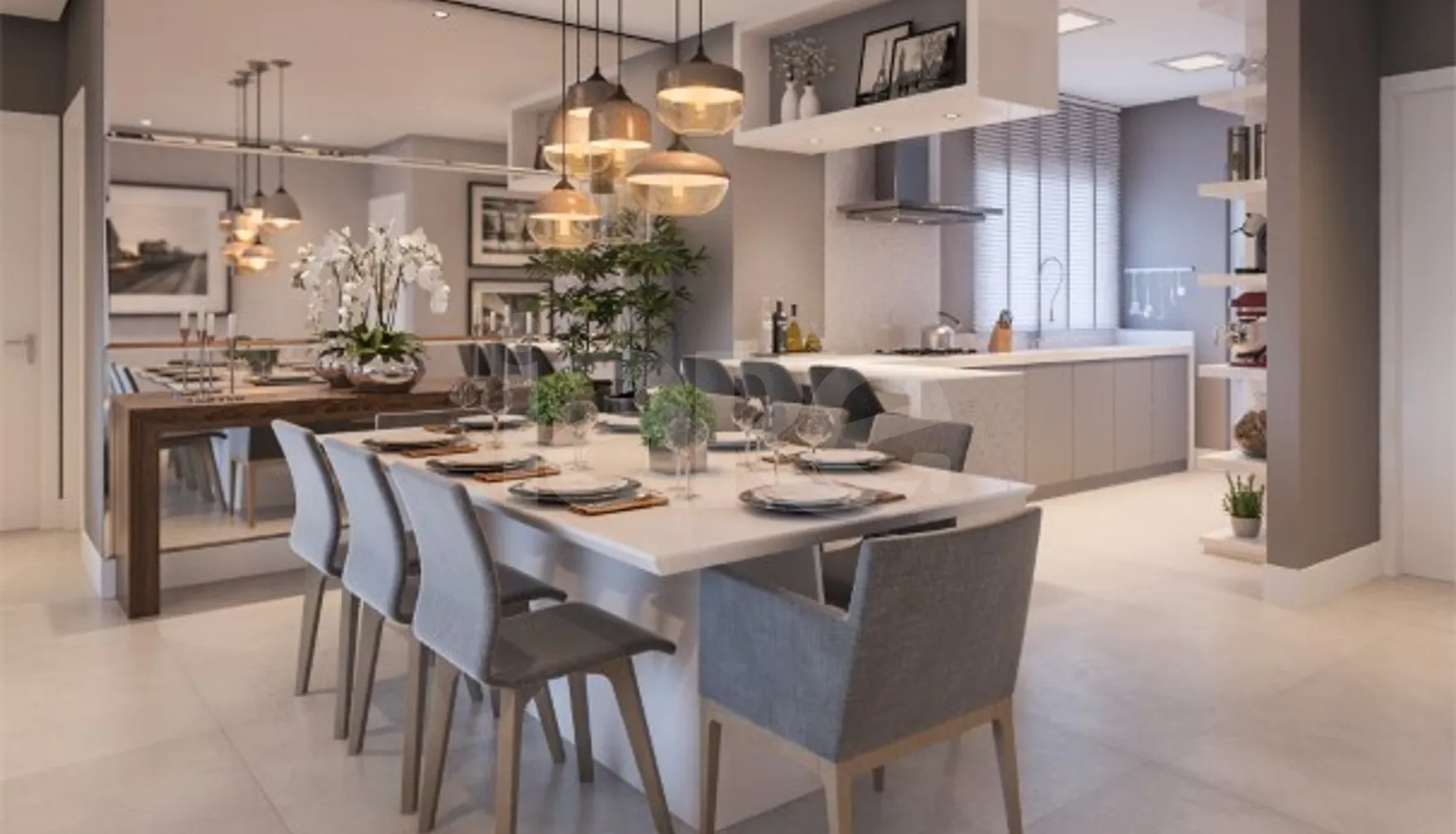 Aventus Residences - Apartamento com 154,73 m², em Bigorrilho — foto 2