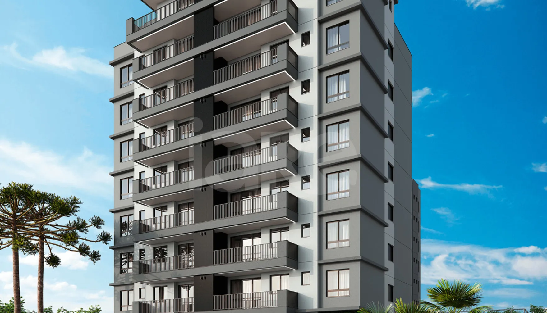 Ares Juvevê - Cobertura com 157,87 m², em Juvevê — foto 1