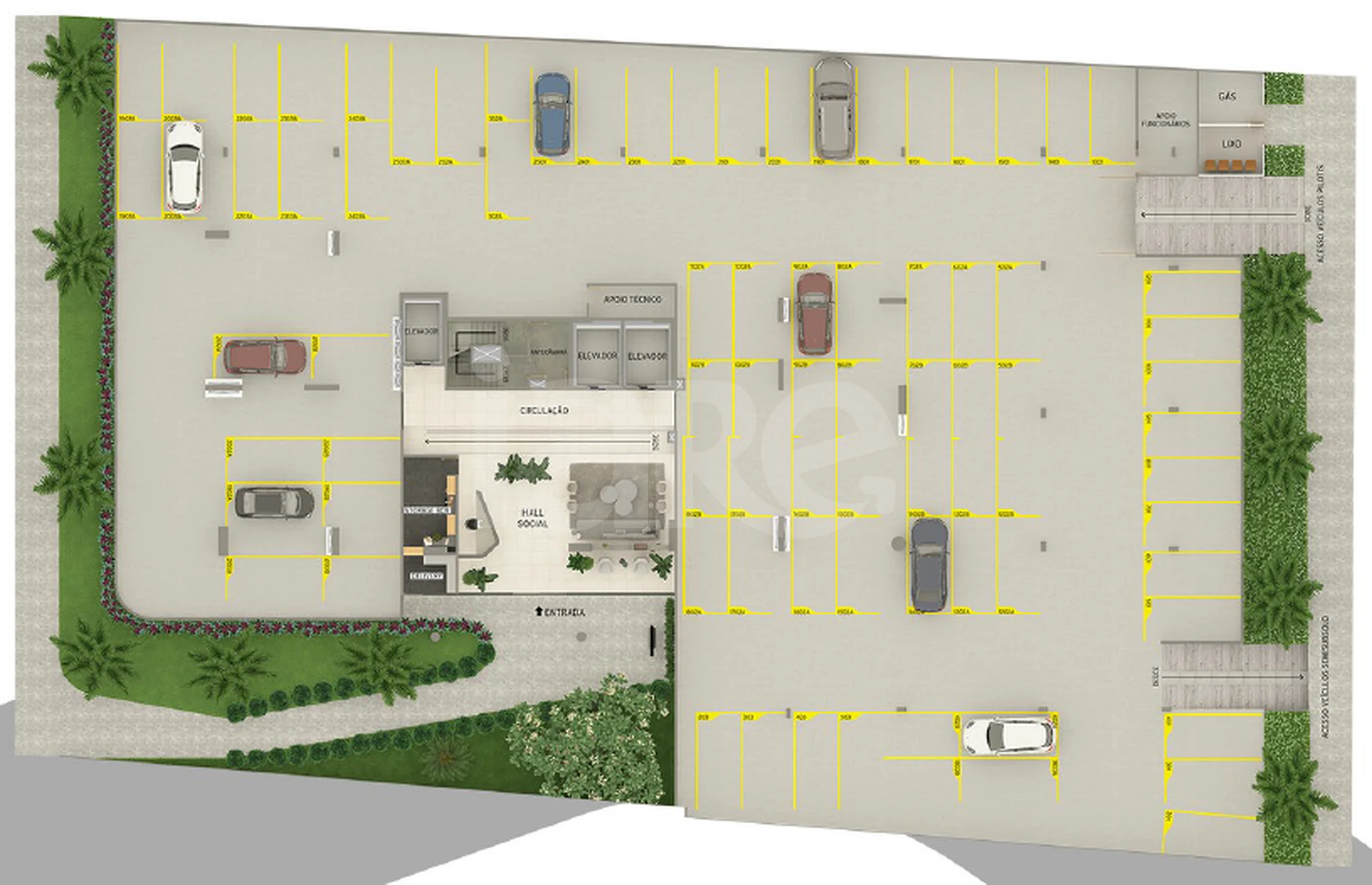 Planta — Pavimento térreo