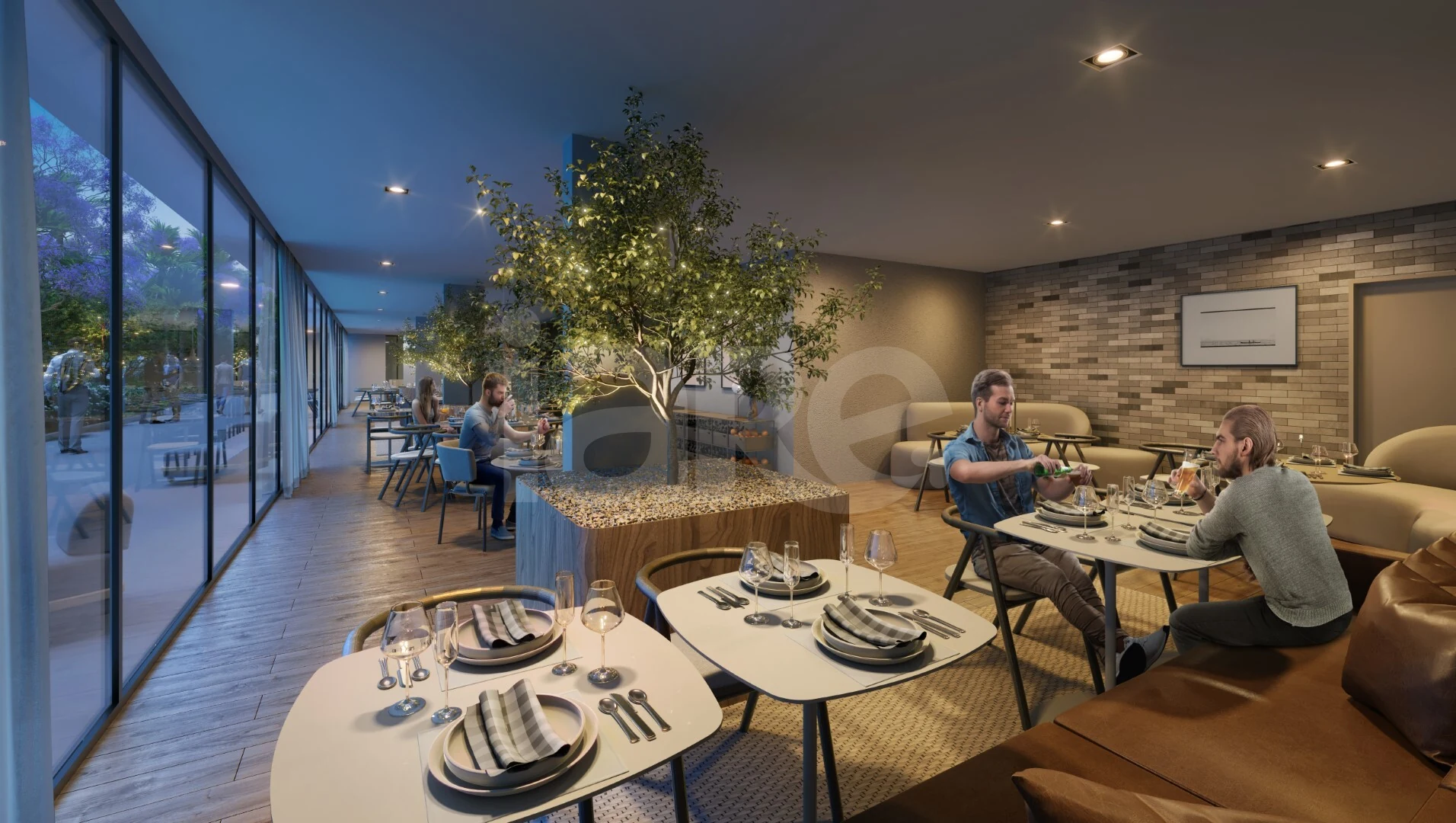 Setai Beach Resort & Residence - Garden com 173,45 m², em Ponta de Campina — foto 38