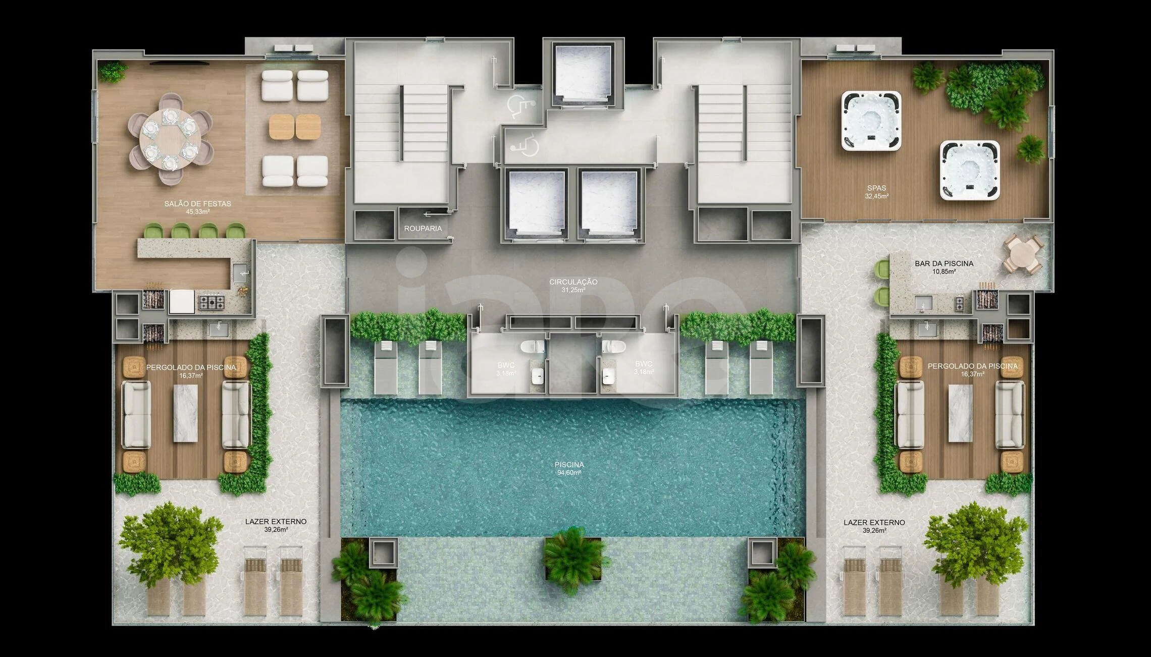 Planta — Pavimento 35