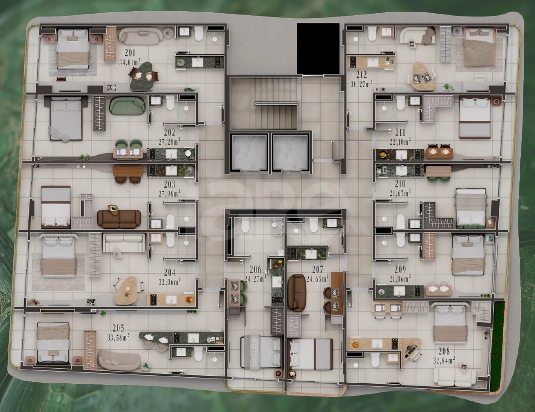 Planta — Pavimento 2