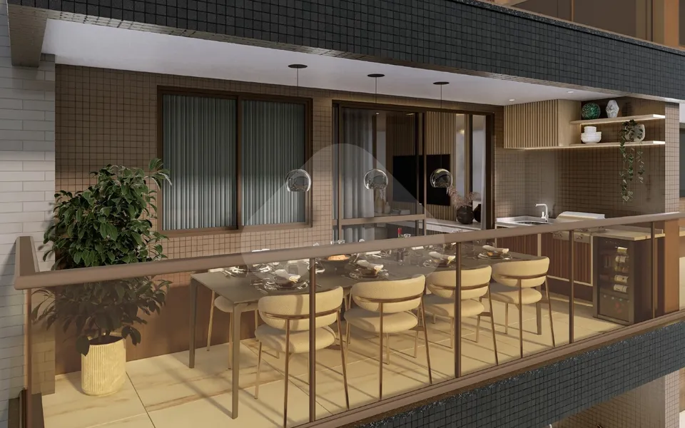 Palácio das Laranjeiras - Apartamento com 122,21 m², em Espinheiro — foto 2