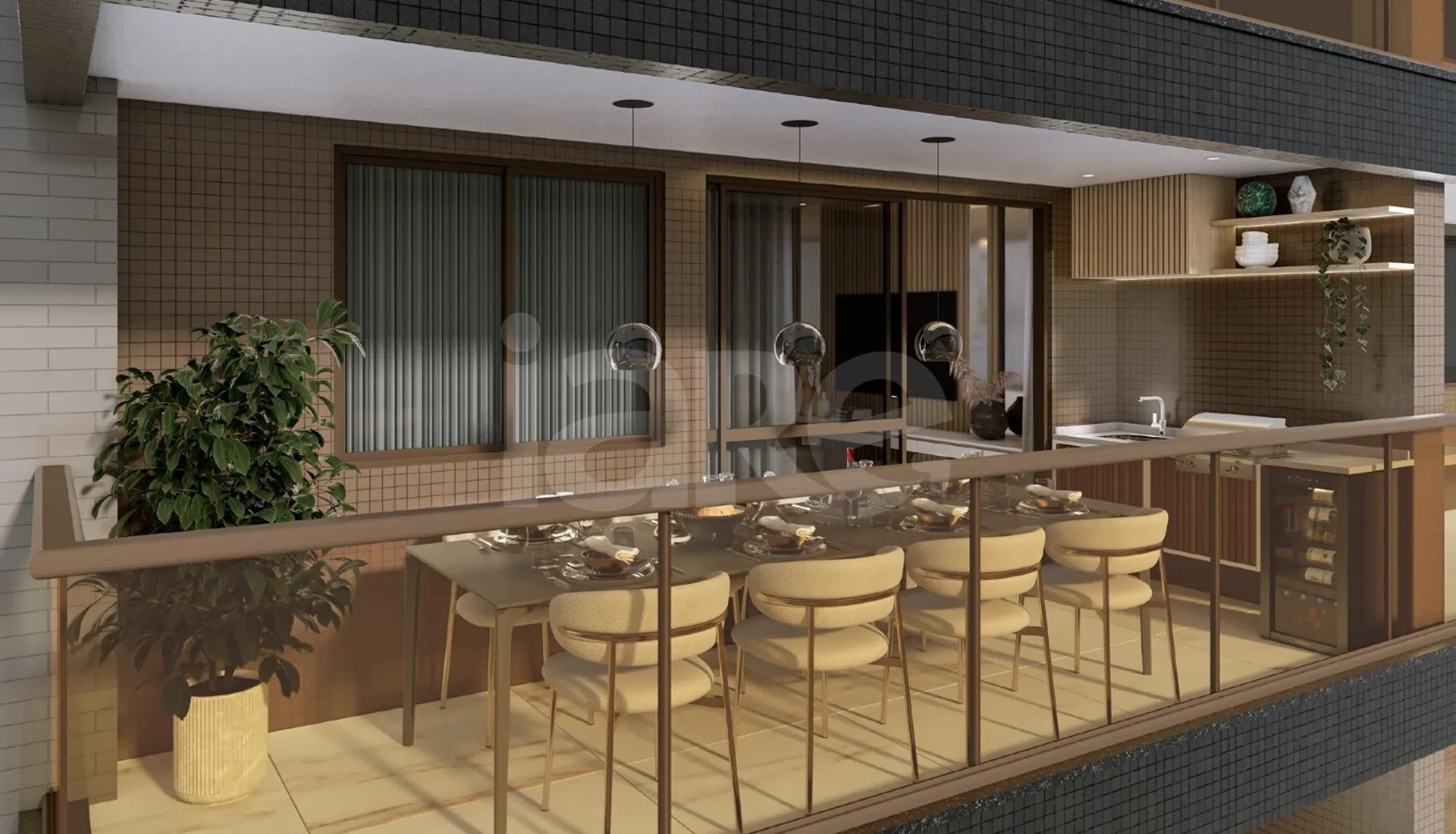 Palácio das Laranjeiras - Apartamento com 122,21 m², em Espinheiro — foto 4
