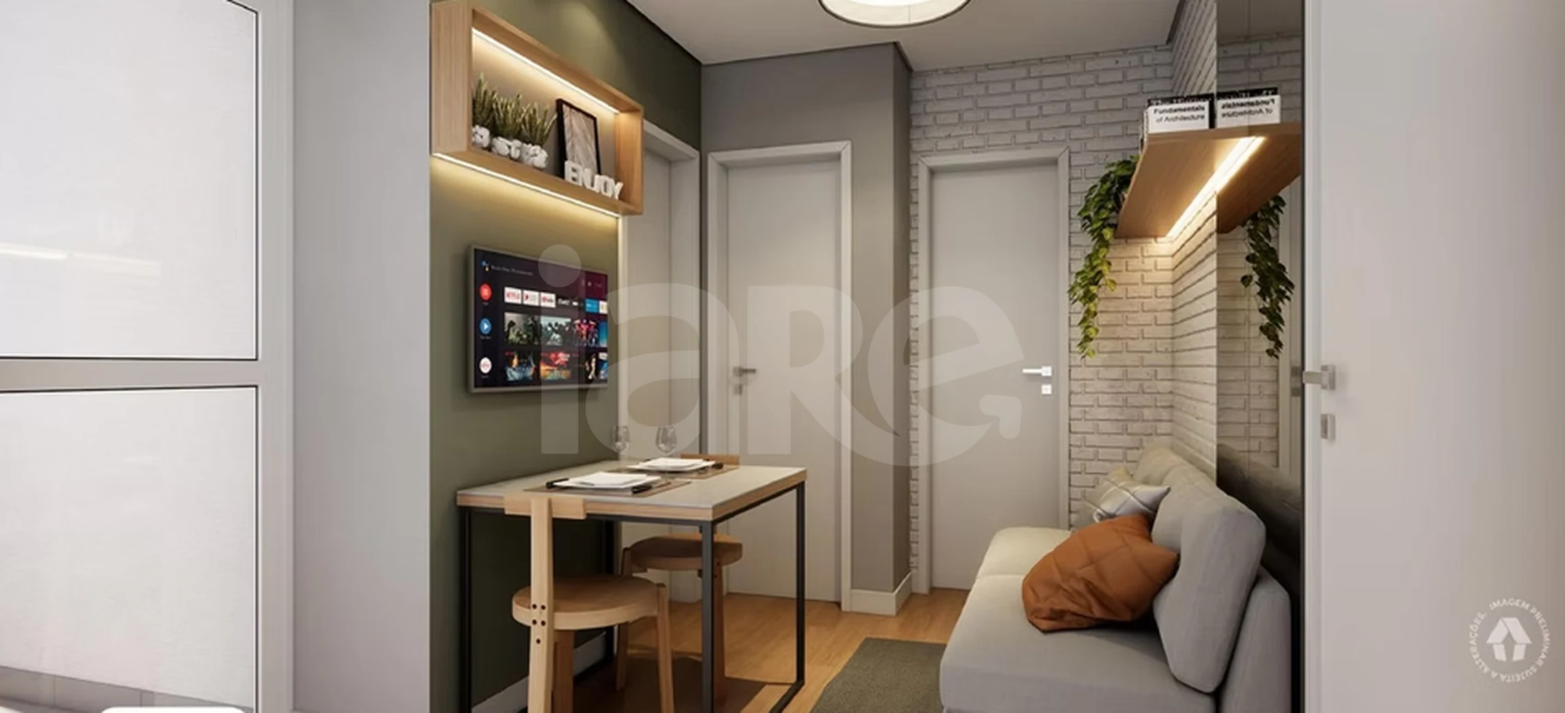 Metrocasa Parque Nabuco - Apartamento com 27,39 m², em Vila Marari — foto 3