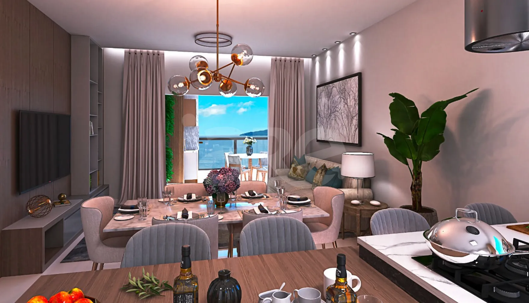 Dubai Residence - Apartamento com 109,64 m², em Perequê — foto 2