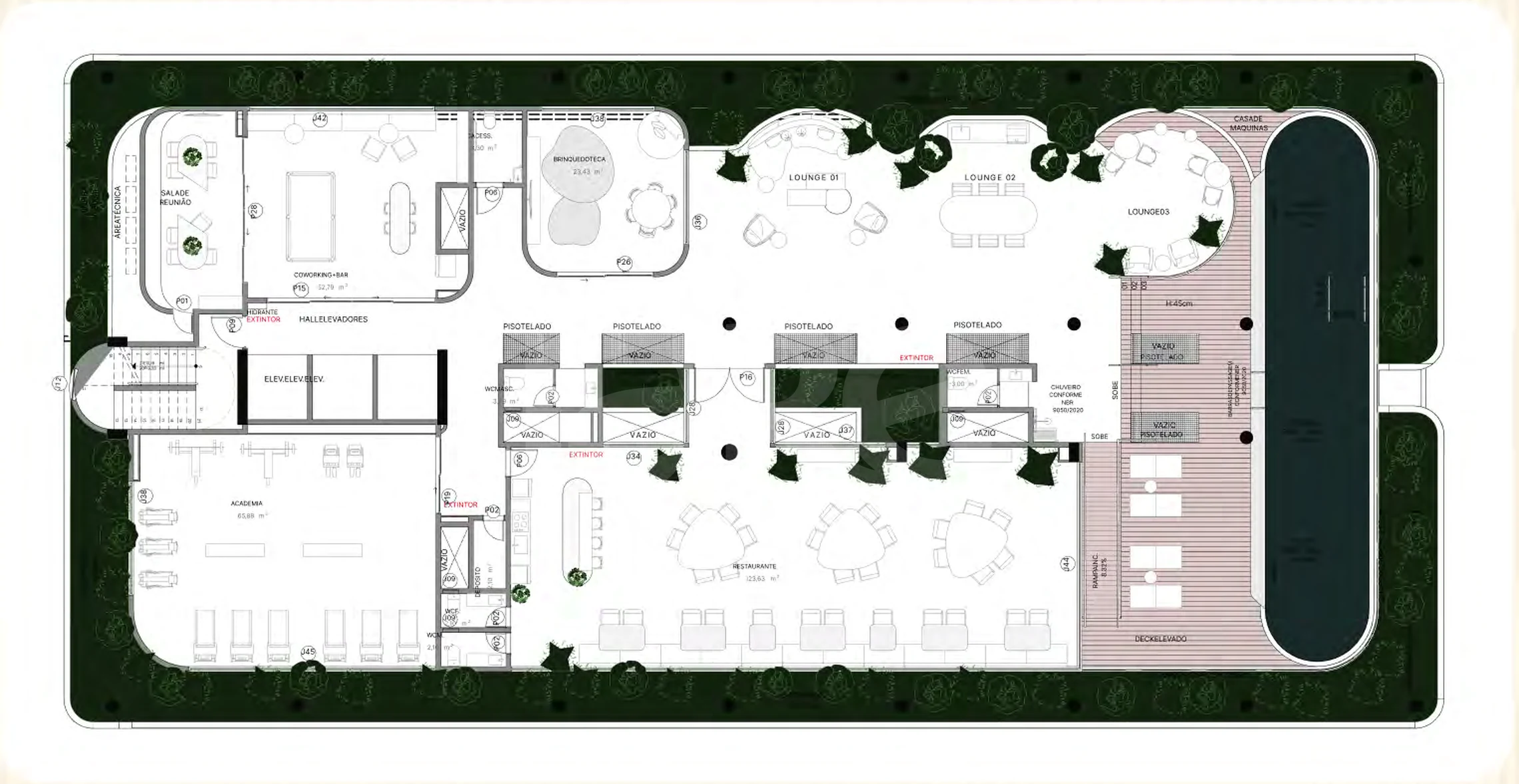 Planta — Pavimento 06
