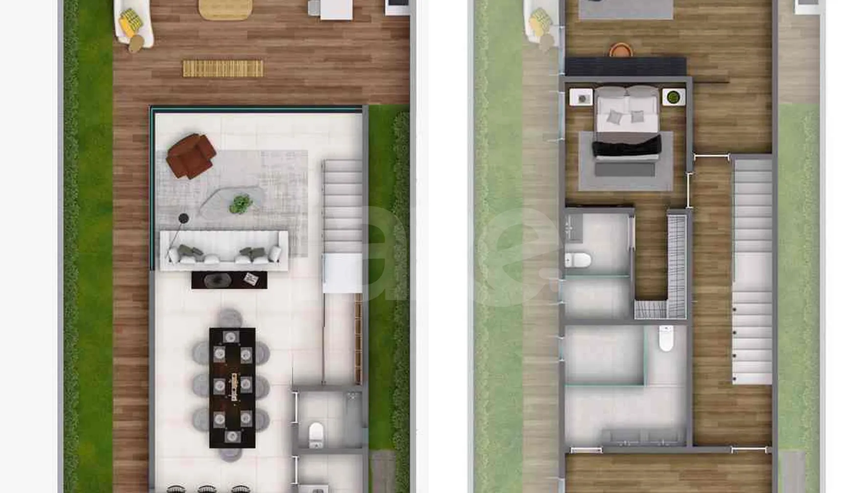 Planta — Casa em Condomínio 314 m²