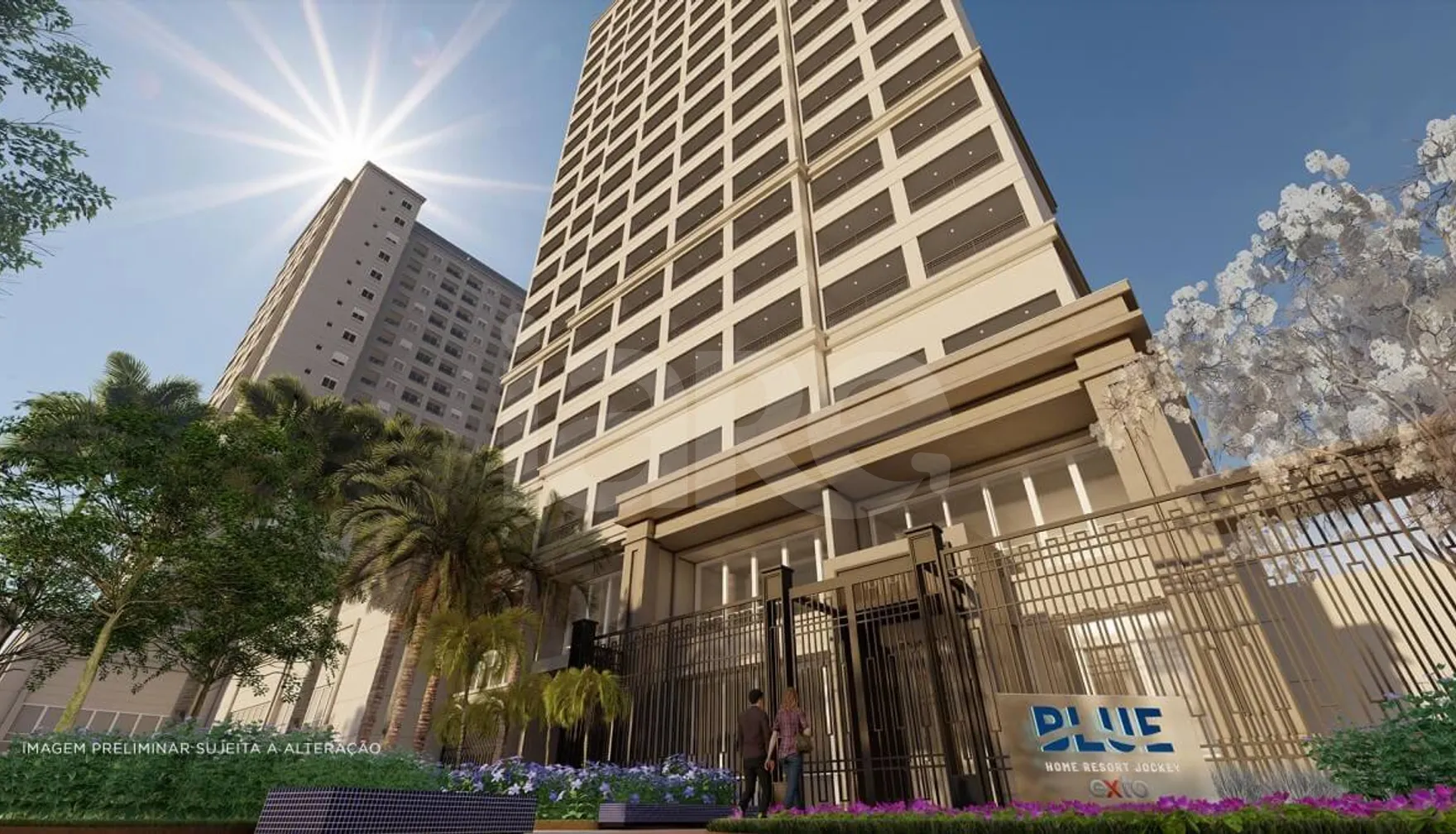 Blue Home Resort Jockey - Apartamento com 45,35 m², em Butantã — foto 1