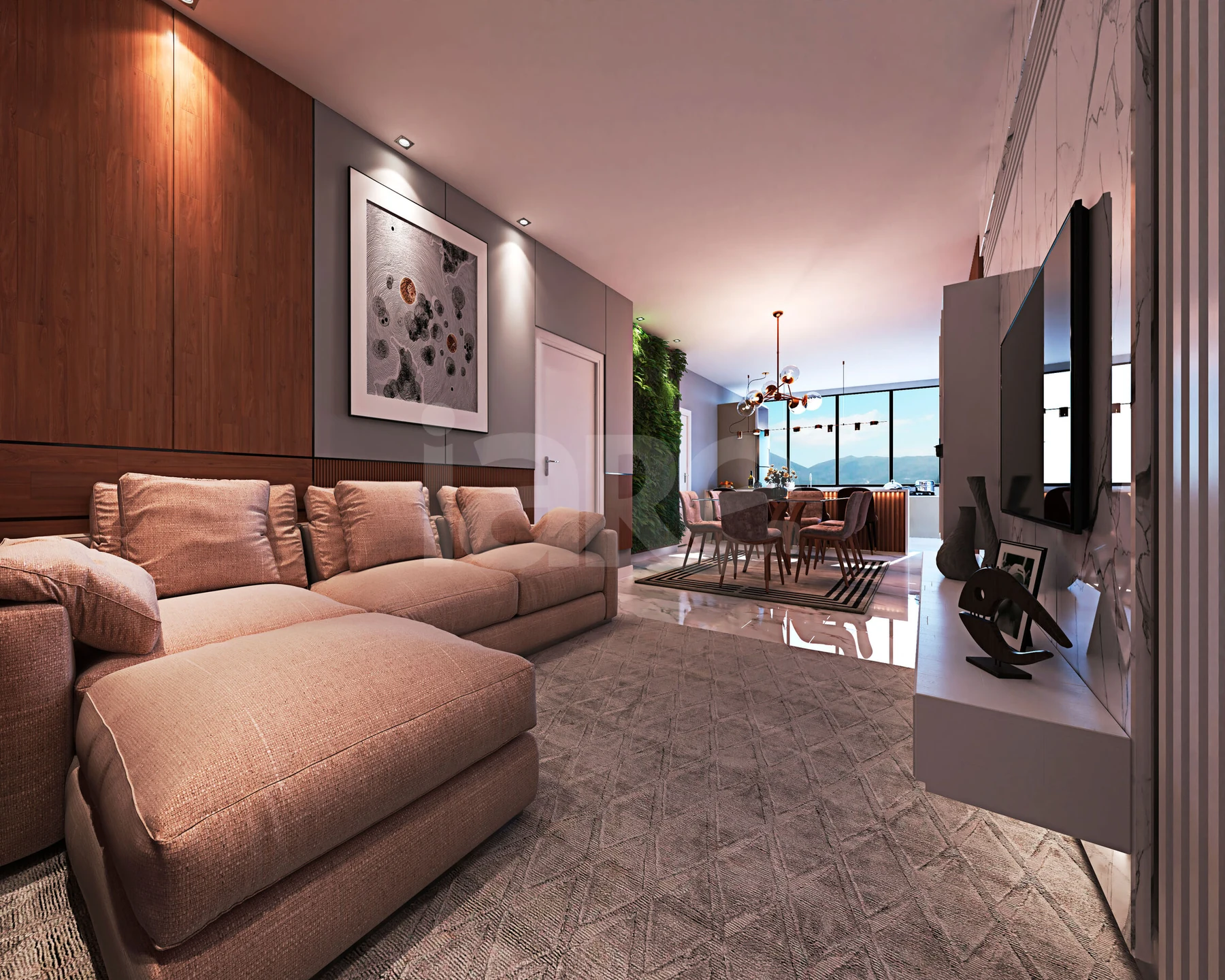 San Pietro Residence - Apartamento com 110 m², em Perequê — foto 2