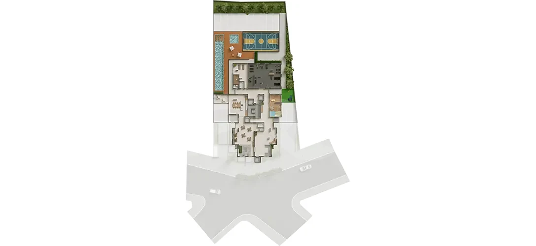 Planta — Pavimento térreo