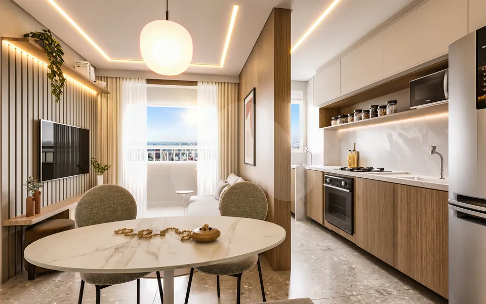 Estilo Lapa - Apartamento com 25,77 m², em Vila Anastácio — foto 2
