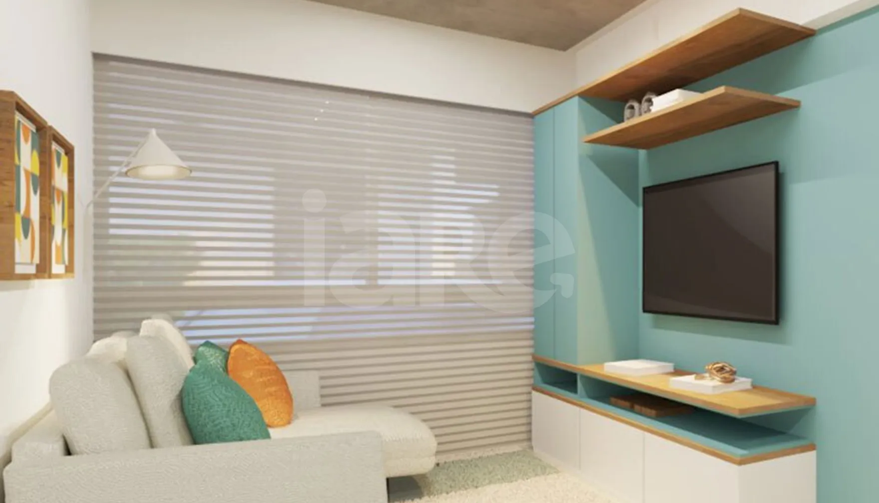 Porto Horizonte - Apartamento com 51 m², em Boa Viagem — foto 2