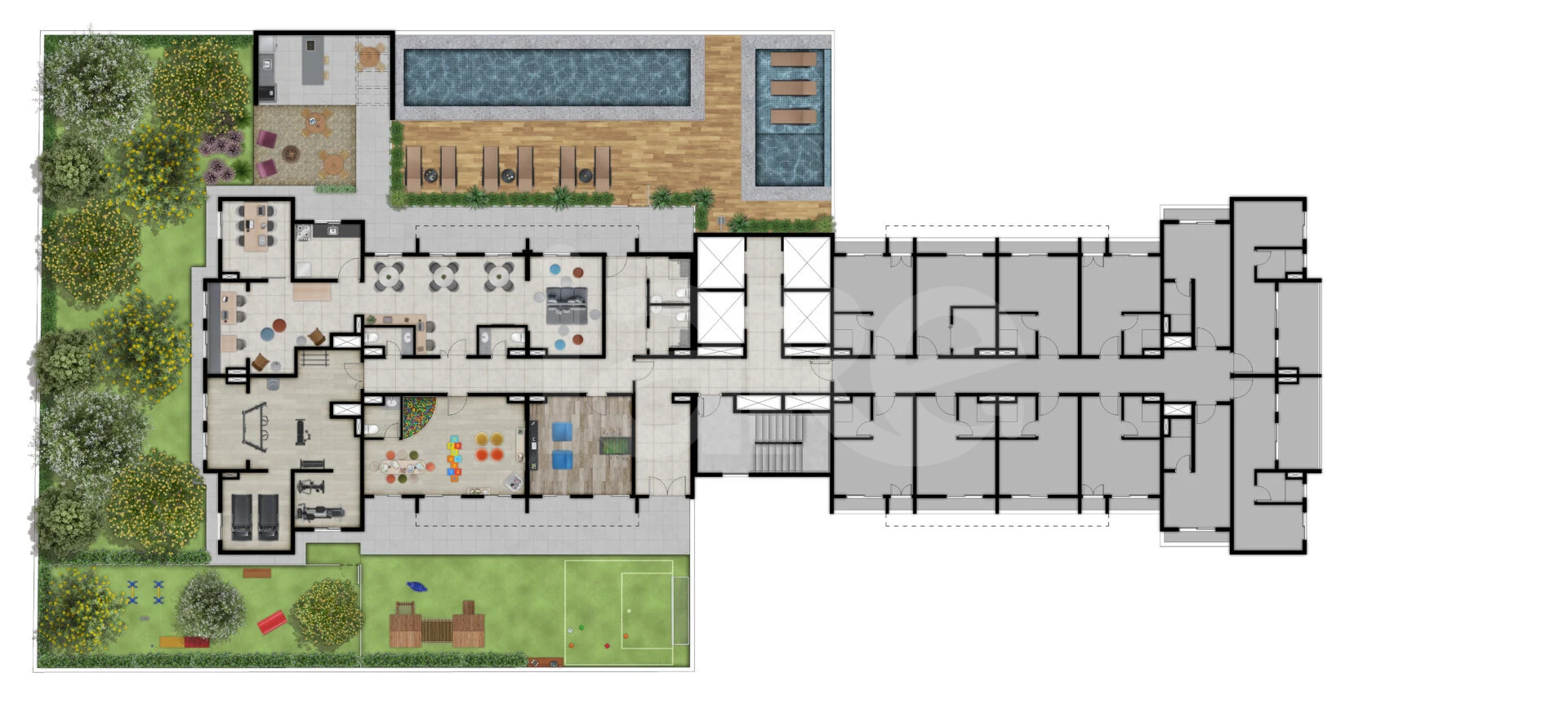 Planta — Pavimento 1