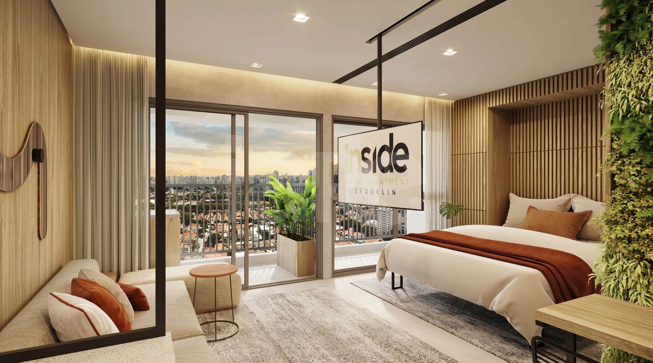 Inside Brooklin - Studio com 42 m², em Brooklin Paulista — foto 3