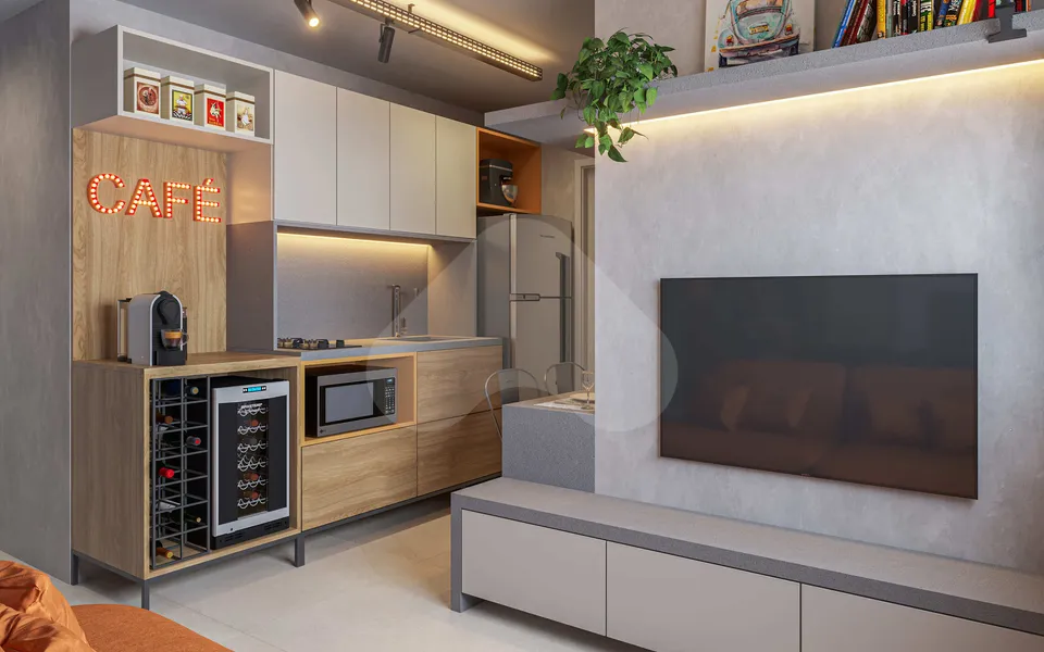 Brás 120 - Studio com 17,39 m², em Brás — foto 5