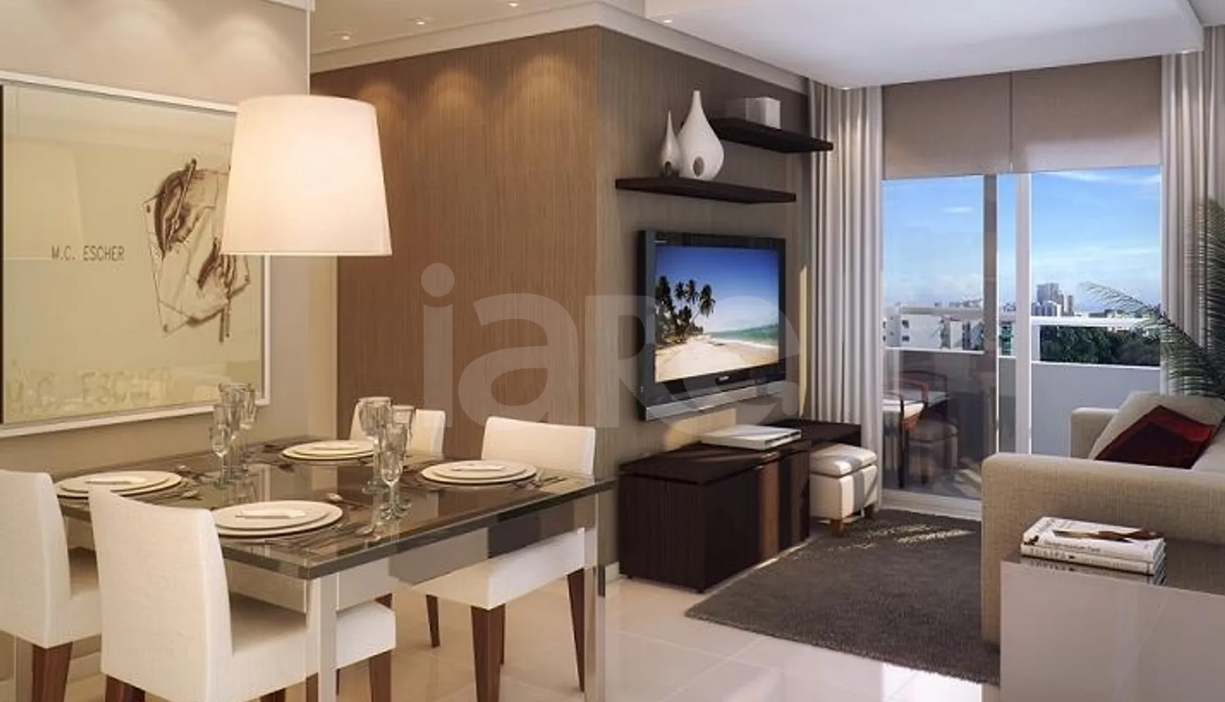 Morada Antônio de Castro - Apartamento com 58,28 m², em Casa Amarela — foto 2