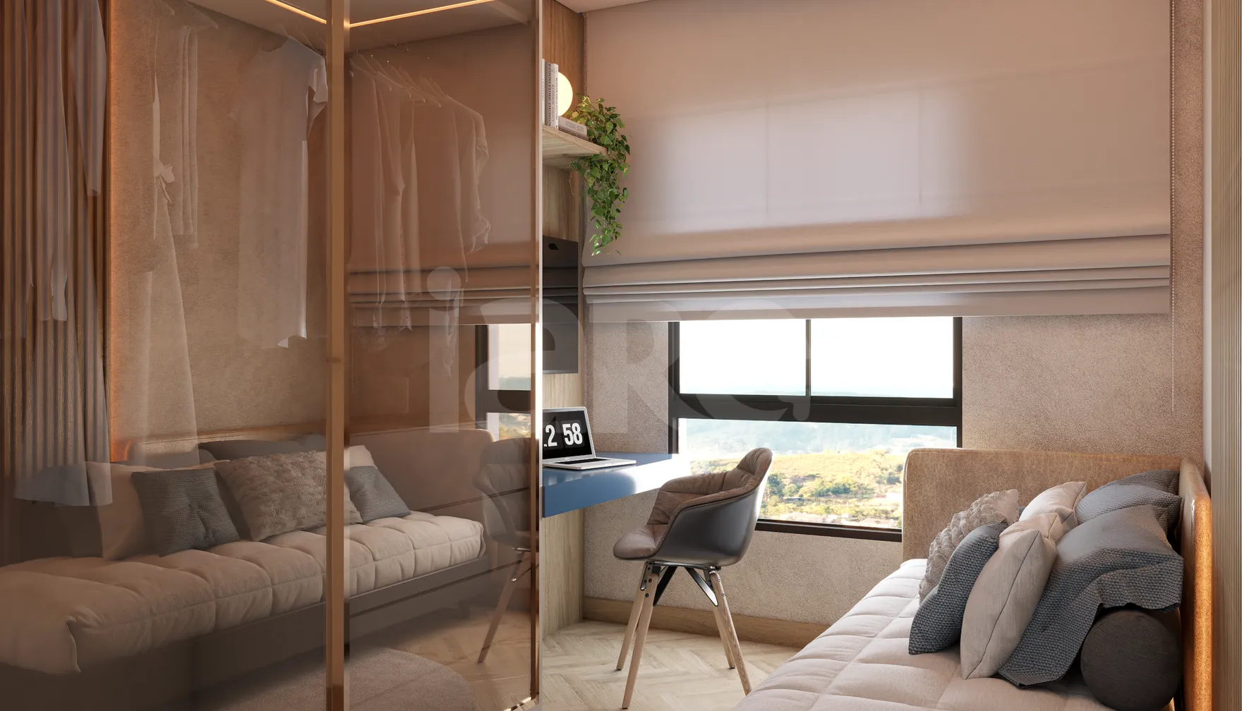 Goa - Apartamento com 65,06 m², em Água Verde — foto 14