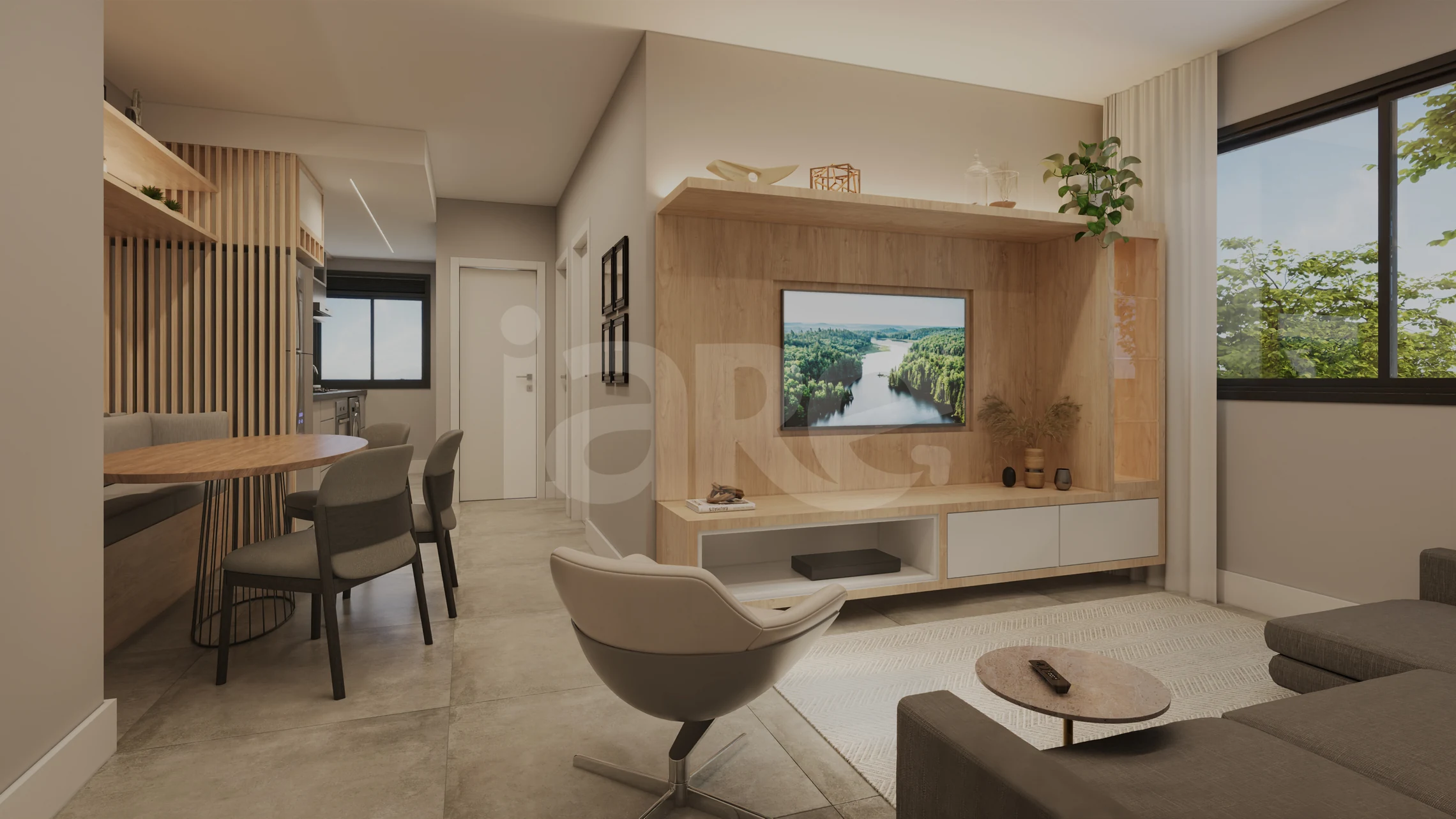 Encanto Clube Residencial - Apartamento com 31,27 m², em Vila Nova — foto 4