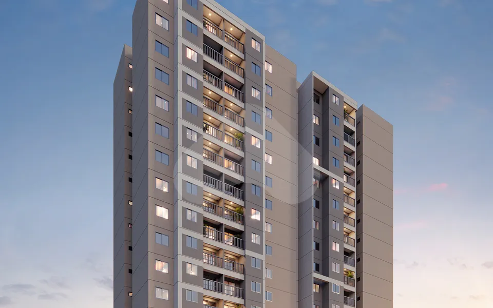 Oasy Habitat Club Guararapes - Apartamento com 54,18 m², em Engenheiro Luciano Cavalcante — foto 2