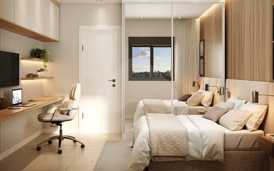 Saint Maartan - Apartamento com 77,83 m², em Portão — foto 10
