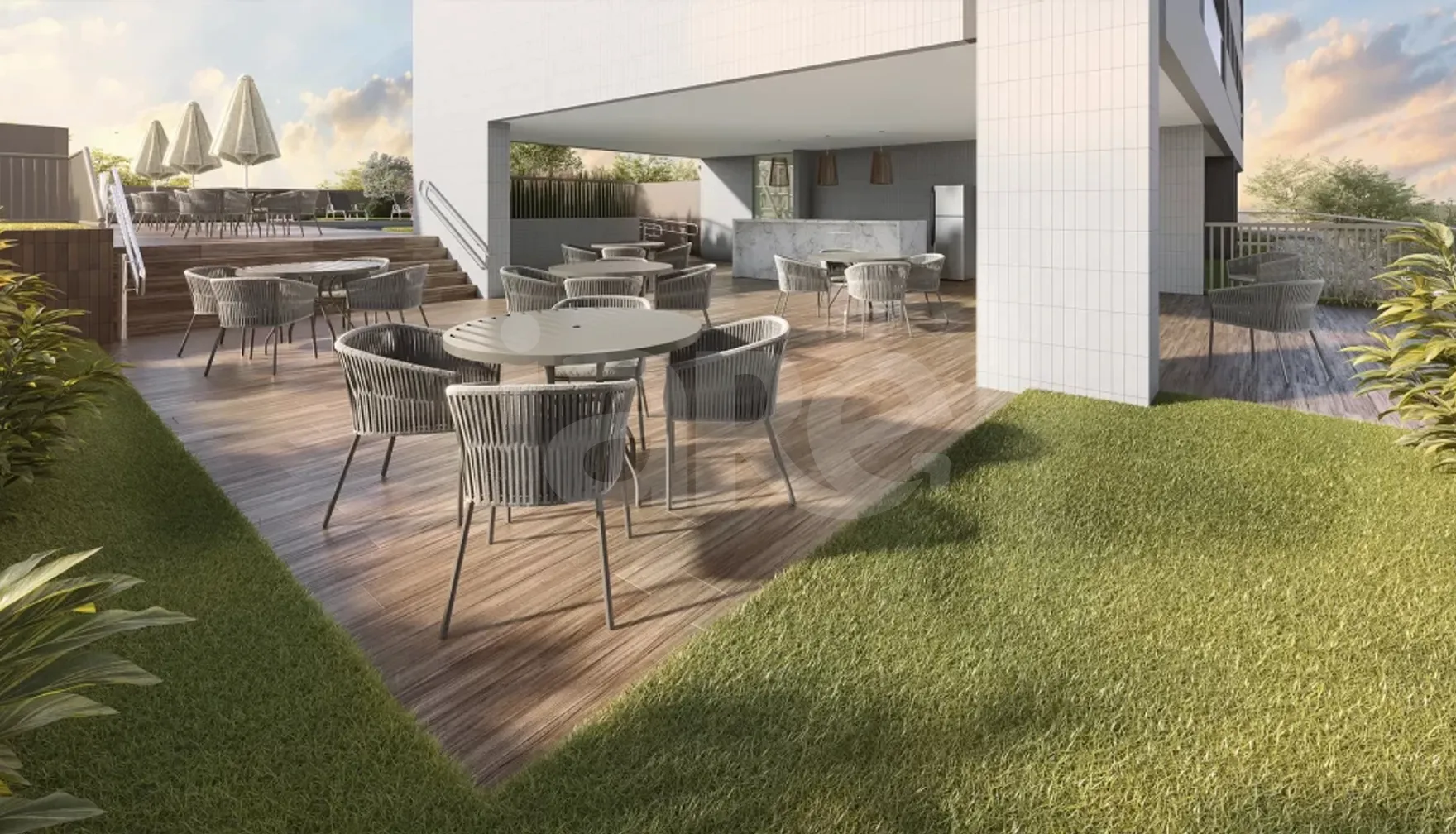 Praça dos Pinheiros - Apartamento com 55 m², em Rosarinho — foto 11