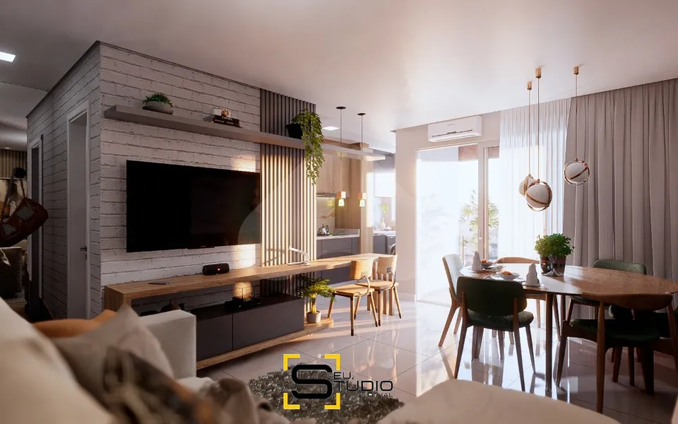 Santorini Residence - Apartamento com 67,1 m², em Ingleses do Rio Vermelho — foto 7