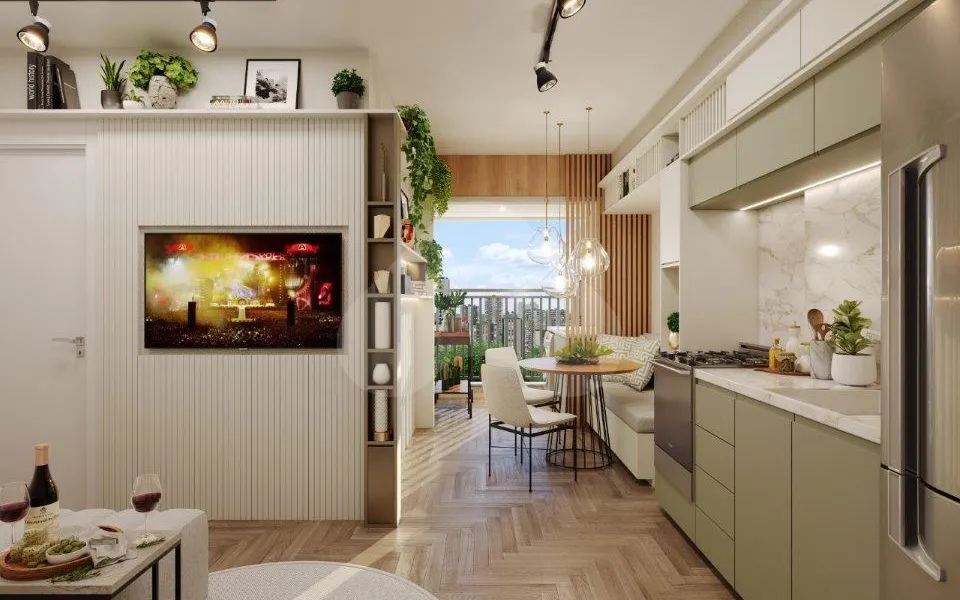 Terranoá - Apartamento com 41,01 m², em Lapa — foto 3