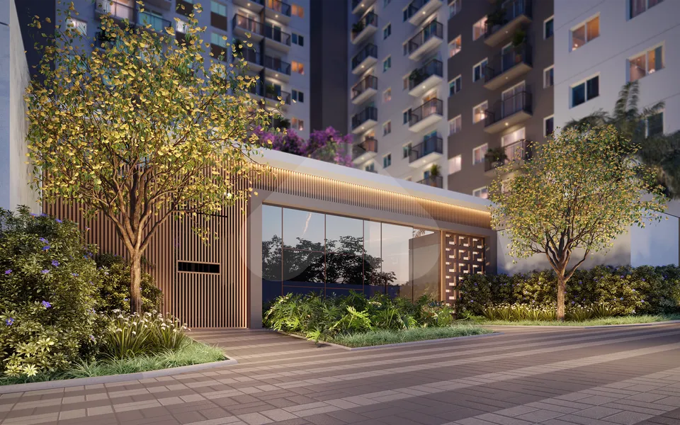 Solaris Jardim Guedala - Apartamento com 27,07 m², em Jardim Guedala — foto 2