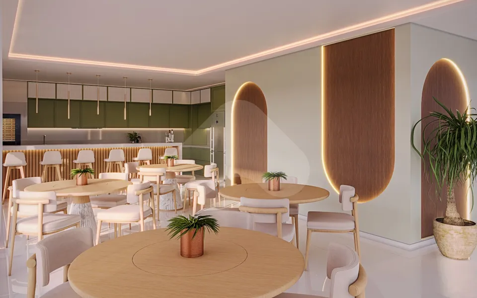 Celebration Residence - Apartamento com 45,74 m², em Morretes — foto 4