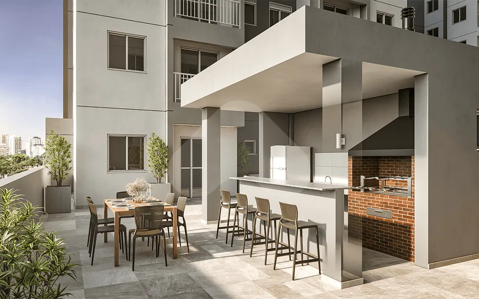 Tee Marajoara - Apartamento com 37,19 m², em Vila Campo Grande — foto 11