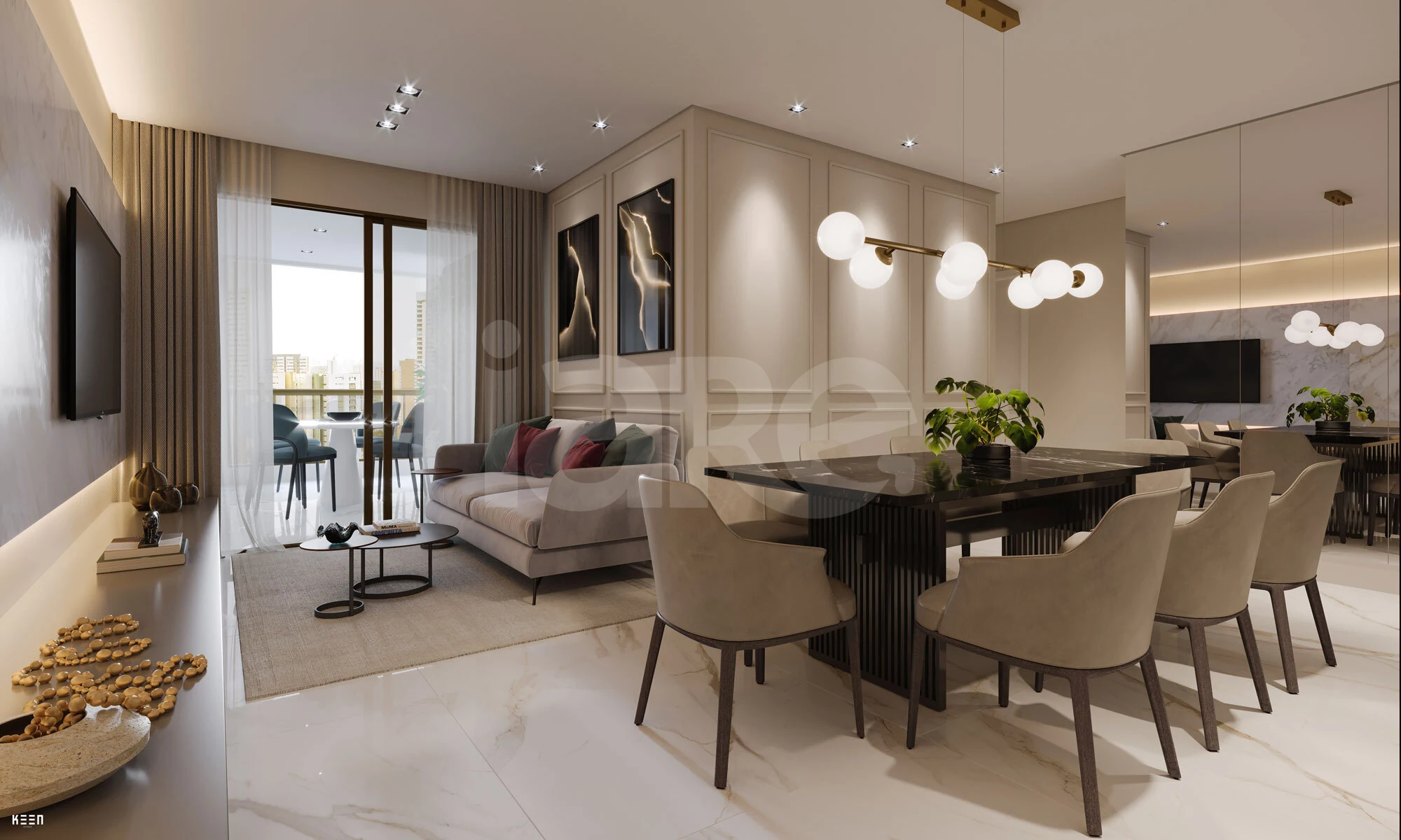 Antônio Carneiro Maia - Apartamento com 101,74 m², em Praia da Costa — foto 2