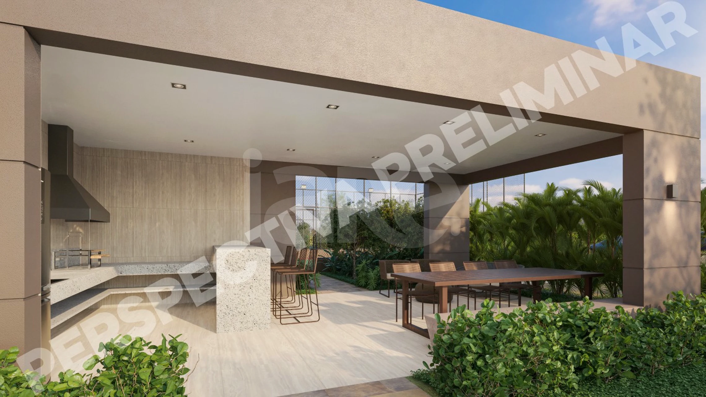 Helbor Parque Clube Ipoema - Garden com 100,74 m², em Cézar de Souza — foto 15