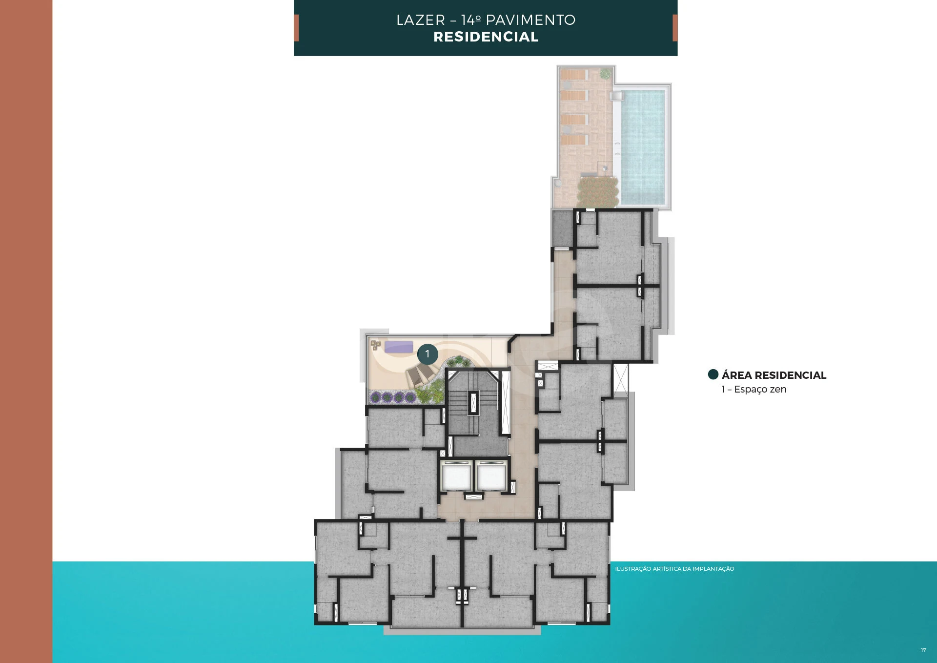 Planta — Pavimento lazer 14