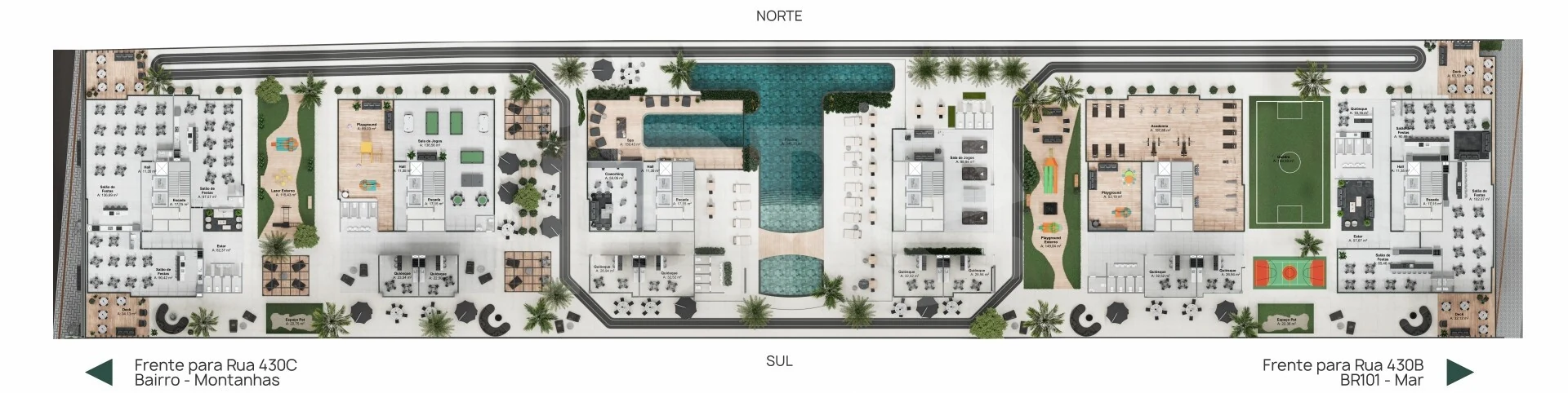 Planta — Pavimento lazer 2